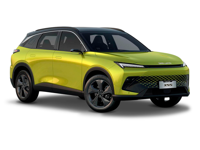 Жёлтый металлик с чёрной крышей